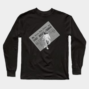 Rush - Permanent Waves! - Newspaper Long Sleeve T-Shirt